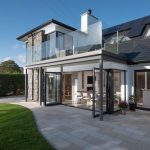 Modern and contemporary home with aluminium sliding doors